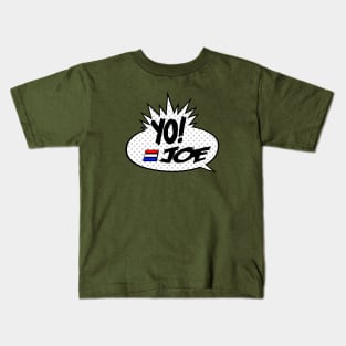 Yo Joe Raps! Kids T-Shirt